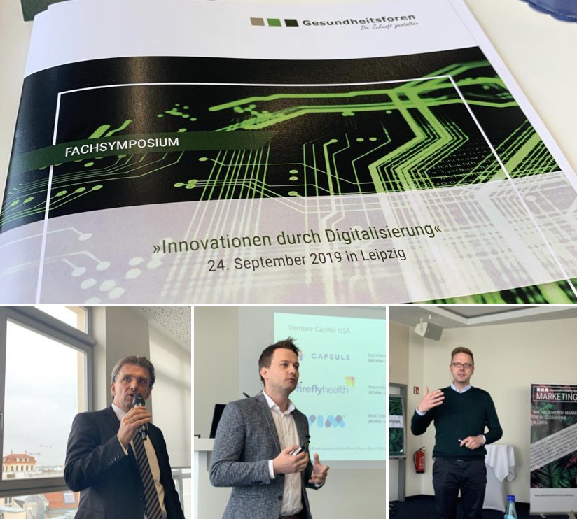 #Gesundheitsforen #Leipzig @GFL_News brings together payors, the industry, and startups to discuss potentials and best practice of #digitization. Trends include new business models and efficient processes with an agile work environment and a reduction of human resources.