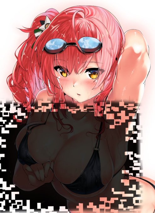 水着ザラ描けたので例のスマホ振ると揺れる画像にしてみました!
描いてみたら恐ろしく揺れる物に仕上がりやがりました😳
#アズールレーン 