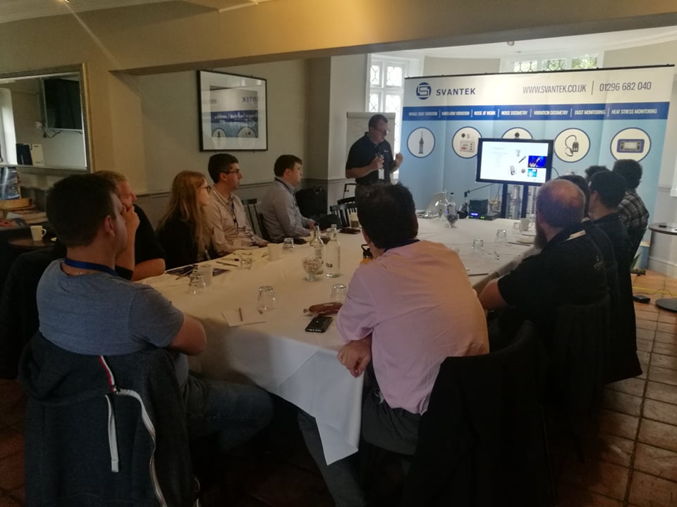 _Svantek's tweet image. Today we are in Bedford, UK, doing practical workshop for UK customers, showing possibilities of our latest equipment and software! #Svantek #SvanNET #SV307 #SV200A