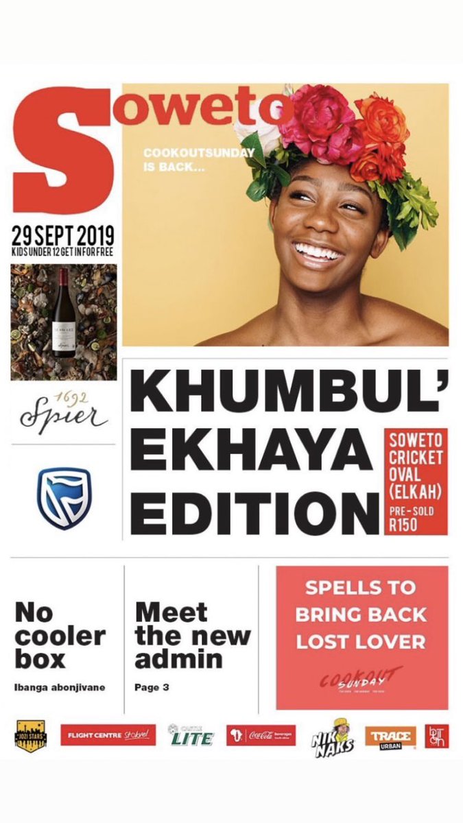 msljozistars's tweet image. Save the date 🔥

Lookout for the @msljozistars stall at  @cookoutsundayy this Sunday at the Soweto Cricket Oval (Elijah) for @msljozistars merchandise 

#Azishe #CookoutSunday