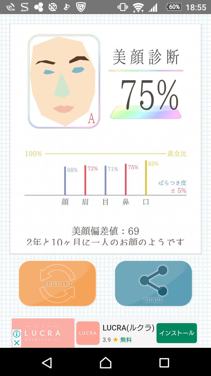 美顔診断 美顔診断