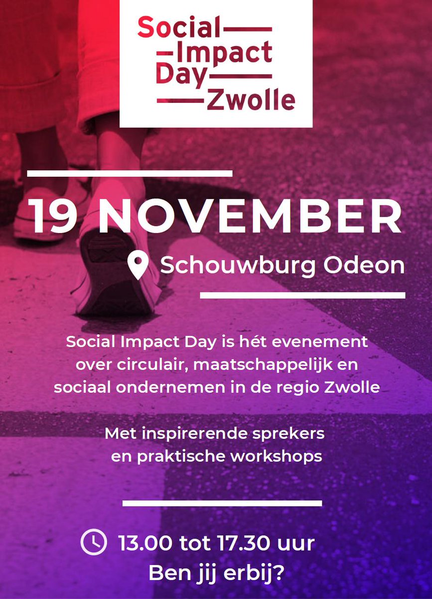 SIDZwolle's tweet photo. SAVE THE DATE! Dankzij de steun van partners en sponsoren kunnen ondernemers, studenten en andere geïnteresseerden  @sidzwolle op 19 november gratis bezoeken. De voorinschrijving is geopend! https://t.co/49LtFN2RLC https://t.co/s0mRITKWwn