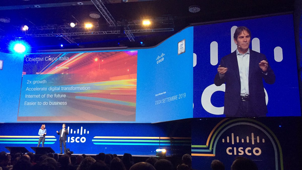 WESTPOLE_SPA's tweet photo. Gli obiettivi di @CiscoItalia sono anche i nostri obiettivi soprattutto quando si parla di #DigitalTransformation, il nostro DNA

#ciscopclub19 @Ermoyal https://t.co/fVDPeL2tW5