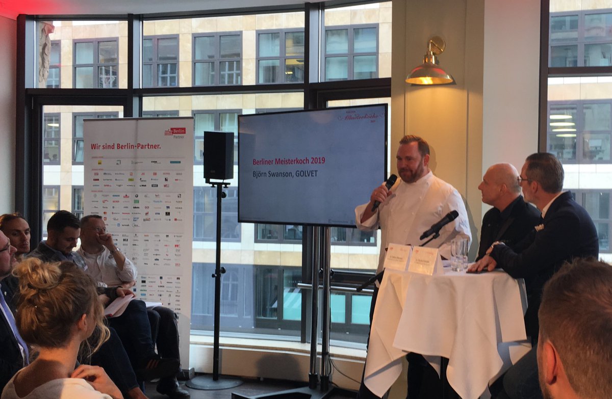 1. #Preis​träger der #Berlin​er Spitzen- &amp; #Meisterköche im #Schokoladen​haus: @BjörnSwanson <a href="/GOLVETde/">GOLVET</a>. #Gastronomie​szene der #Hauptstadt im @RauschBerlin
