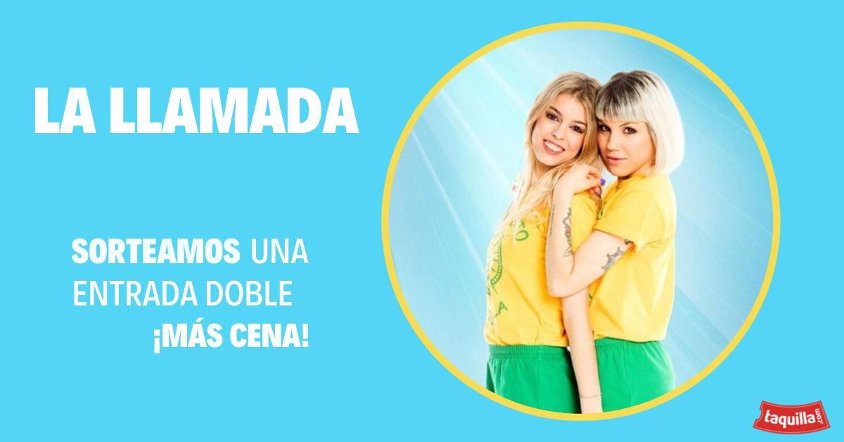 TaquillaCom's tweet photo. ¡Últimas horas para participar en el sorteo de La Llamada! ¡No te quedes fuera!

👉 https://t.co/VFrmzwA7Jq https://t.co/oO970985aF