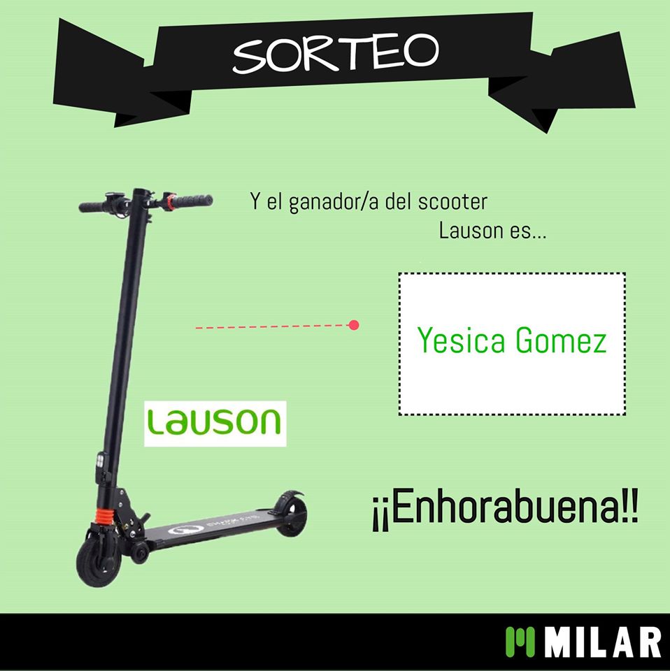 MILARULTRARADIO's tweet photo. Gracias a todos por la alta participación , aquí os dejamos a la ganadora.
Gracias https://t.co/iIW2p4AYyR