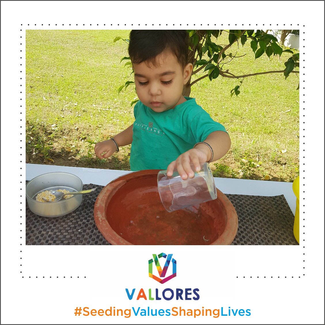 ValloresS's tweet photo. From small seeds grow mighty trees. Bringing them closer to Mother Nature with a plant watering ritual every morning, instilling a sense of purpose and responsibility at Vallores.

#Vallorians #SeedingValuesShapingLives #ValueBasedLearning #BestPreSchool #Gurugram https://t.co/BQep8YiCoD