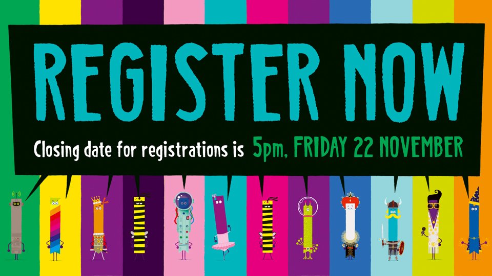 WorldBookDayUK's tweet image. 📚 Want to be a part of our Reading Revolution? Then register now for your World Book Day 2020 resource packs and £1 book tokens and let&apos;s get the nation sharing stories together on March 5th 📚

worldbookday.com/registernow/