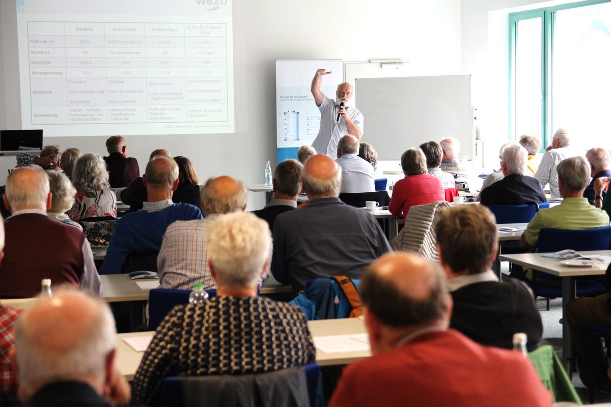 HelmholtzUlm's tweet photo. Wow!😮😮We are overwhelmed by so many visitors at the academic weeks @uni_ulm @ZAWiW_uulm! Our research topic "Energy Storage and E-Mobility" seems to really catch people. #battery #ulm https://t.co/Z15mOsITOJ