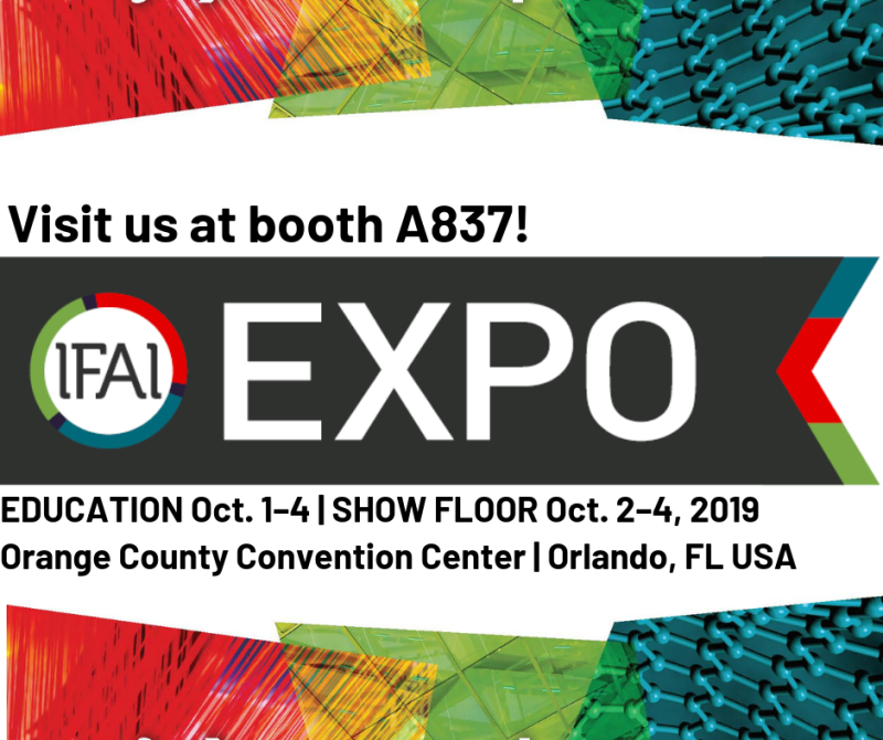 JustMes_Suite's tweet photo. We're just one week away from the IFAI Expo in Orlando Florida: the premier event for smart fabrics, industrial &amp; advanced textiles and geosynthetics! 
Visit our booth #A837 to discover new features regarding #justmes functionalities ! #IFAIExpo #PAGroup #Industry40  #newfeatures https://t.co/6YcepTgxYF
