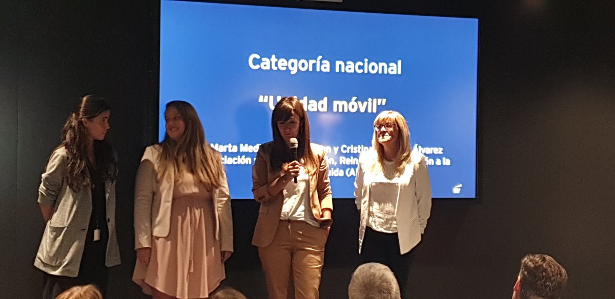 El proyecto ganador en la categoría Nacional es “Unidad Móvil”, presentado por Marta Medina-Bocos y Cristina Roquero de #EYAbogados y que desarrollará <a href="/APRAMP/">APRAMP</a> #FundaciónEY #BetterWorkingWorld