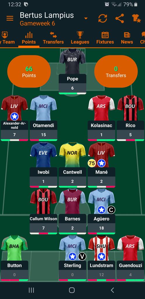 Bertus_Lampius's tweet photo. Nice gameweek, above average🙂 https://t.co/9fYYbbwx0m