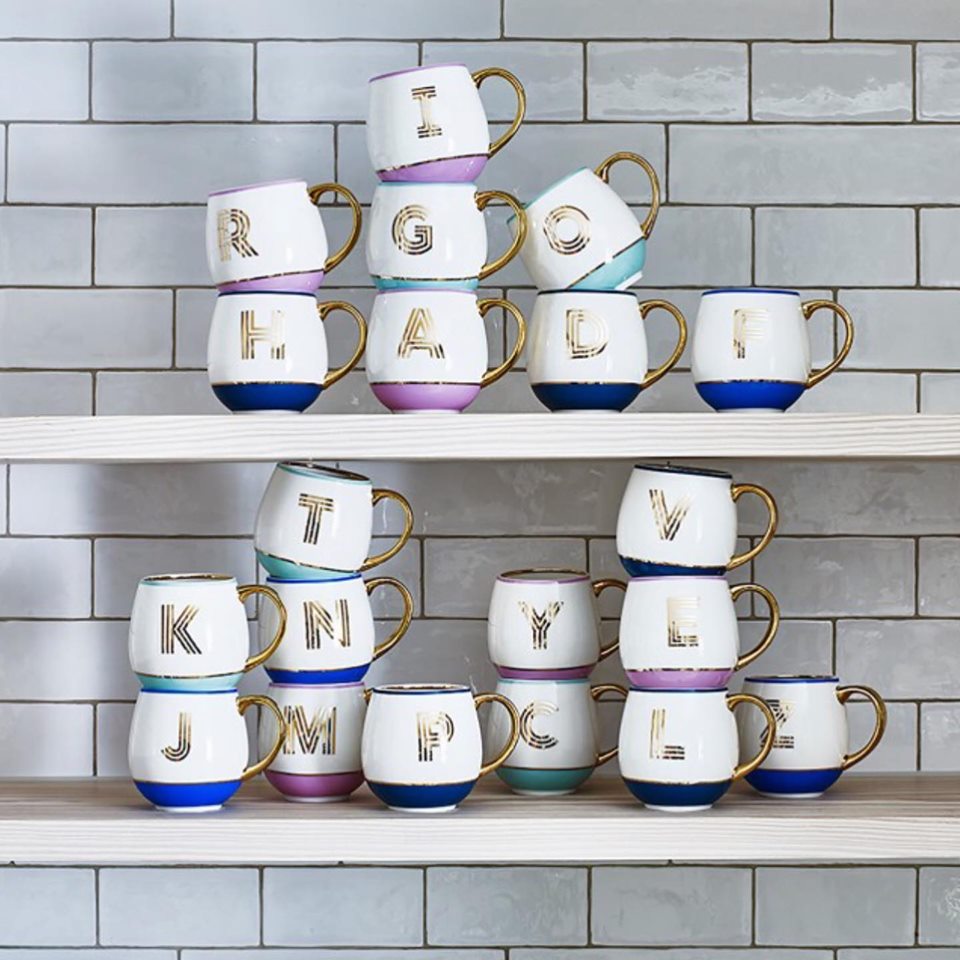 New in at <a href="/paprikagifts/">PaprikaGifts</a>, these boxed monogram mugs - perfect personalised presents 🎁 £14.95 each
