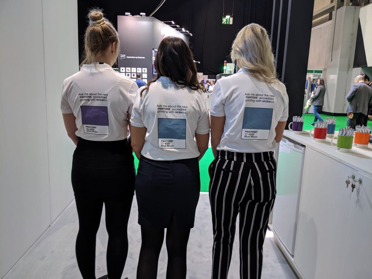beccartwright13's tweet photo. Here at the @tct this morning with @TriTech3D and @3DPAcademyUK! Come over and say hi to the team if you’re around 😊 stand A100 #TCT2019 https://t.co/YkRJjFNogV