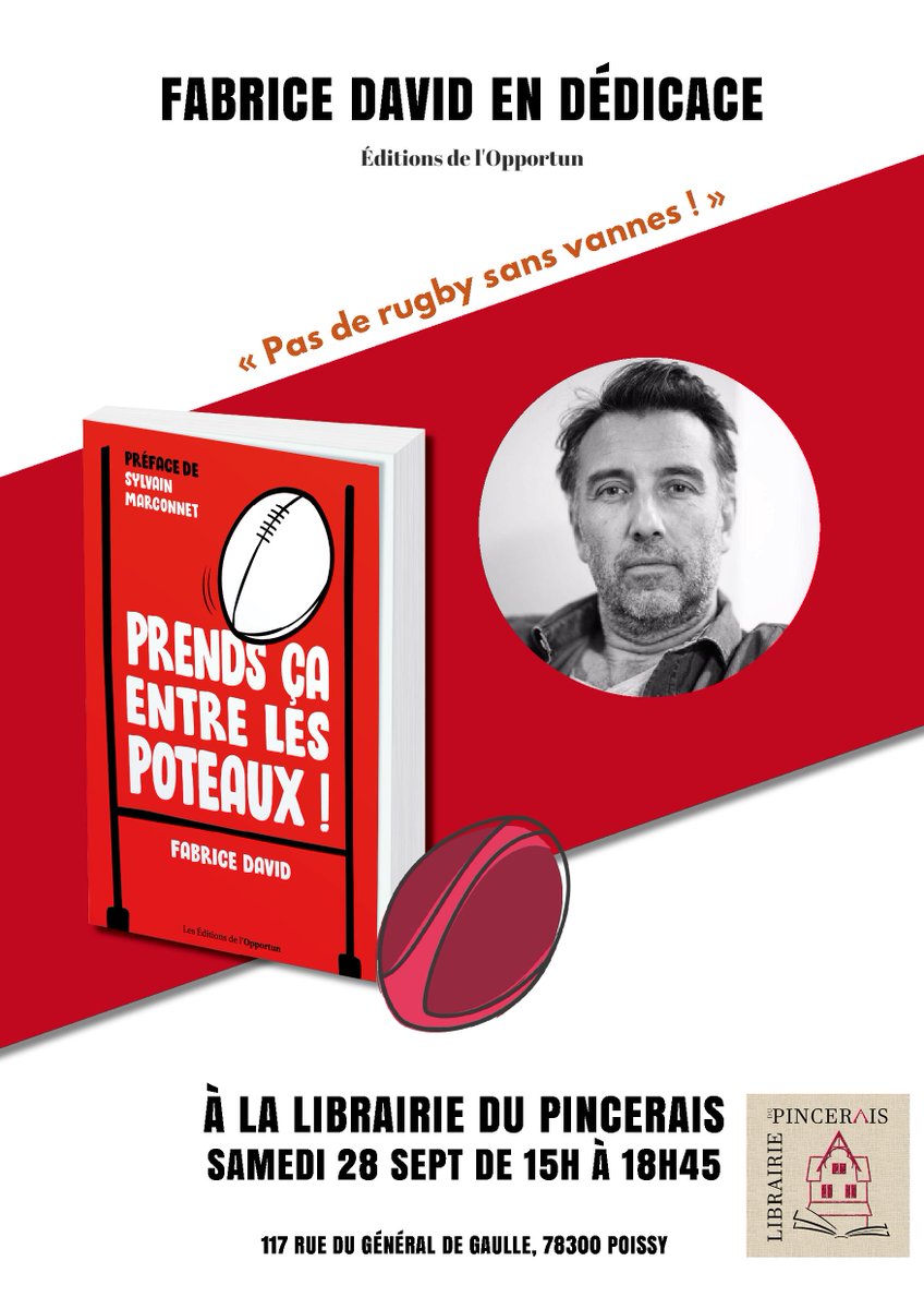 LPincerais's tweet photo. @LPincerais se met au rugby ce samedi avec @FDavidTelefoot : rdv à partir de 15H30. Si vous ne comprenez pas encore les règles, rdv samedi ! @villepoissy @KARLOLIVE @MLSGP78live @MLSGPFIVE @RbtSportsRugby @FranceRugby @78actu https://t.co/kOK84X6xqz