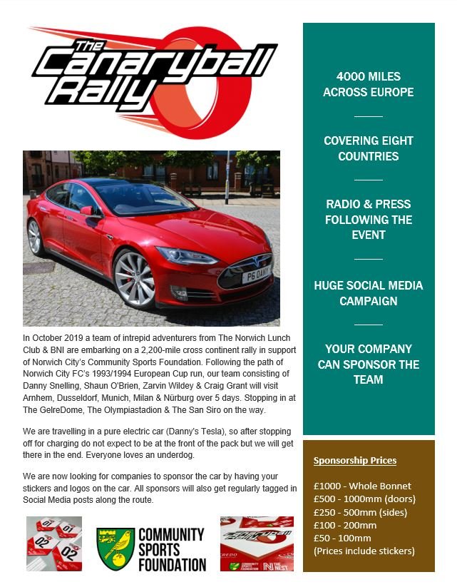 PinkConnectNfk's tweet photo. The rally numbers are on.
We have loads of sponsor stickers to follow. If anyone else would like to sponsor the car please let me know. #LunchClubOnTour #CanaryBallRally #sponsorship #fundraising #buildthenest 
@CSFfundraising @NorwichCityCSF
Donate here: https://t.co/PjTe15VwIB https://t.co/m2gxXdScqY