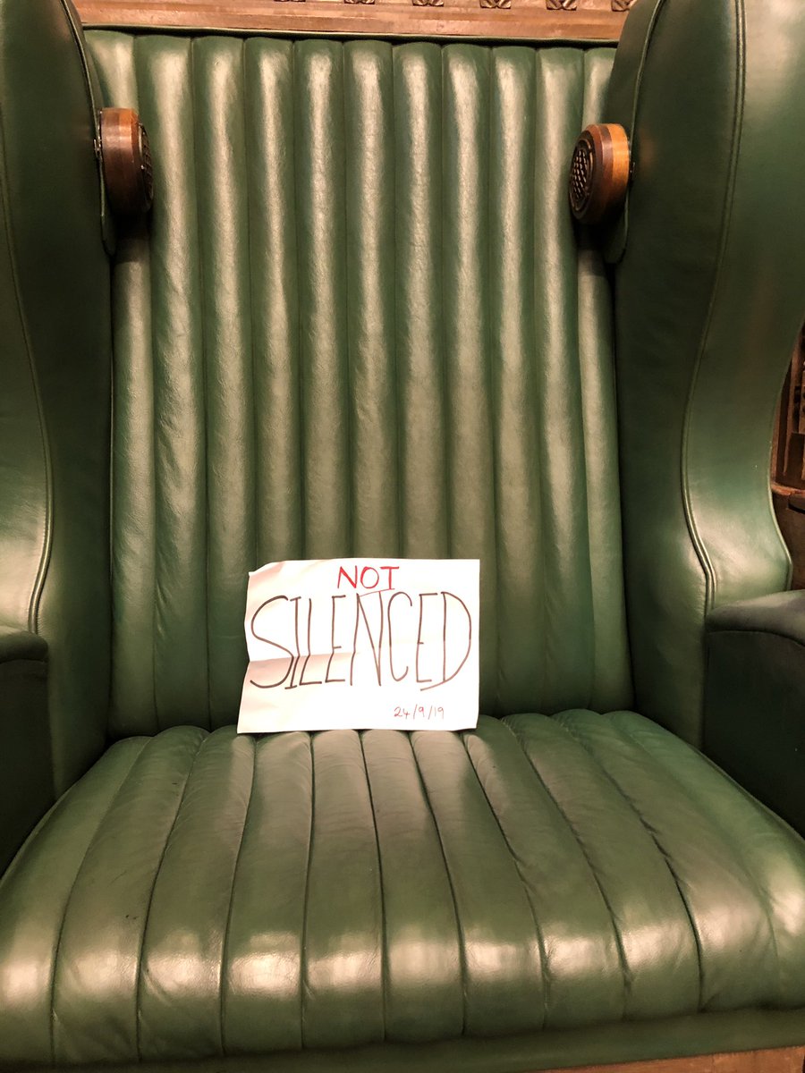 CarolineLucas's tweet photo. NOT Silenced!

An extraordinary day when parliamentary sovereignty has been upheld 

The session is resumed and we need to get back to work - holding to account an Executive that is lurching ever further out of control https://t.co/GbV0UeRjtt