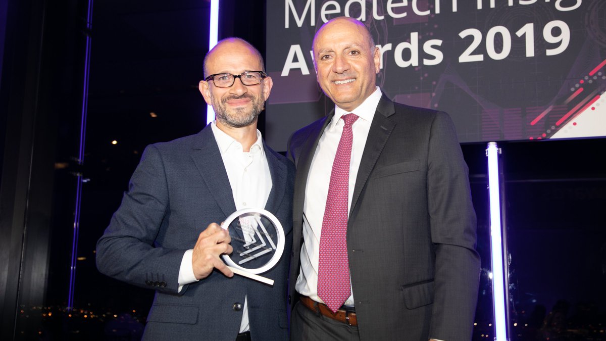 LightpointMed's tweet photo. Lightpoint is delighted to have been awarded a @Medtech_Insight award in the Best Technological Innovation: Devices and Diagnostics category. It is an honor to receive this prestigious award! #MEDTECH19 https://t.co/m6UikPlqip