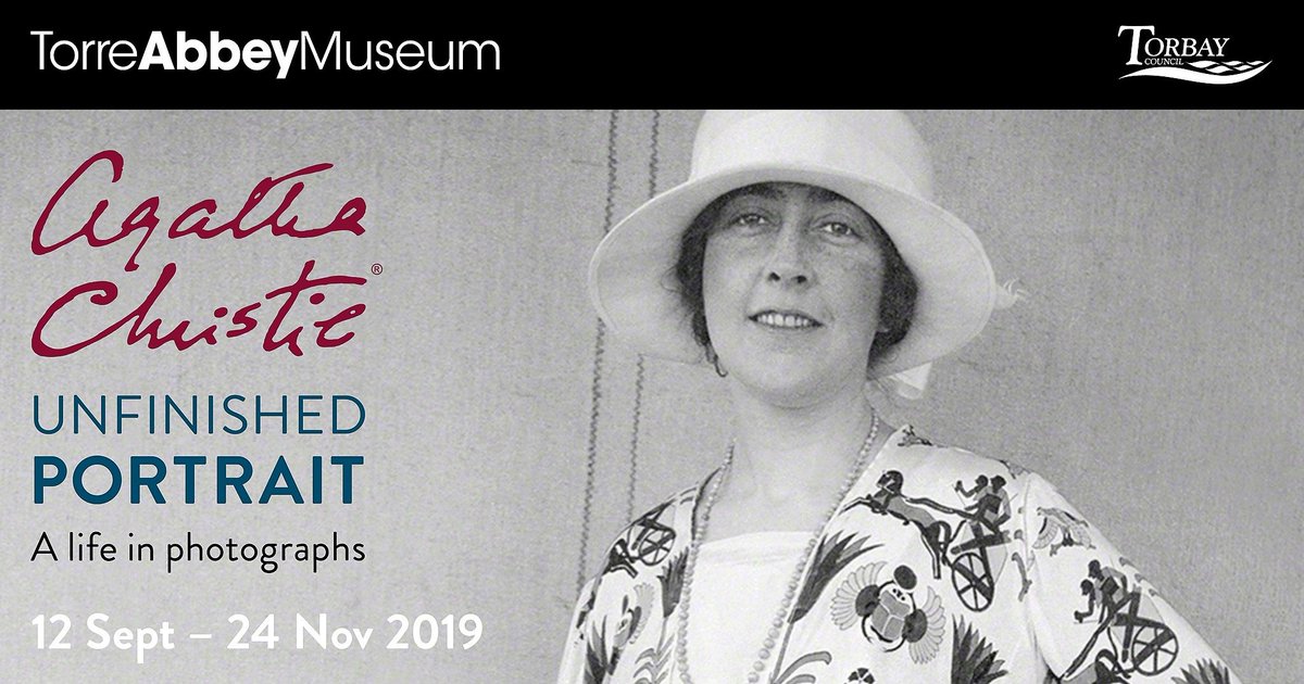 TorreAbbey's tweet photo. Our exhibition, Agatha Christie: Unfinished Portrait illustrates the life behind the works of the most widely published author of all time. Family photos give a unique insight into her life as an energetic and adventurous woman. https://t.co/28BlK6tGqx
#AgathaChristie #IACF19 https://t.co/oCgeCrzz6X
