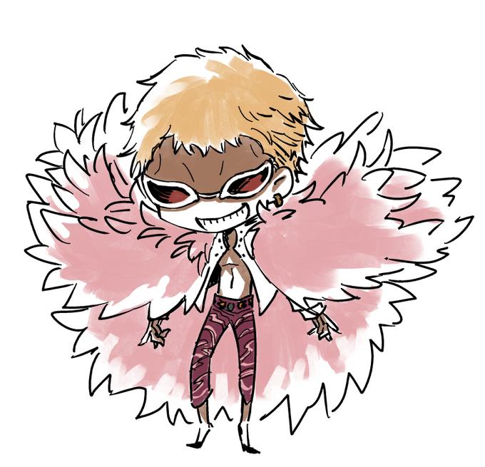 ドフラミンゴのtwitterイラスト検索結果 古い順