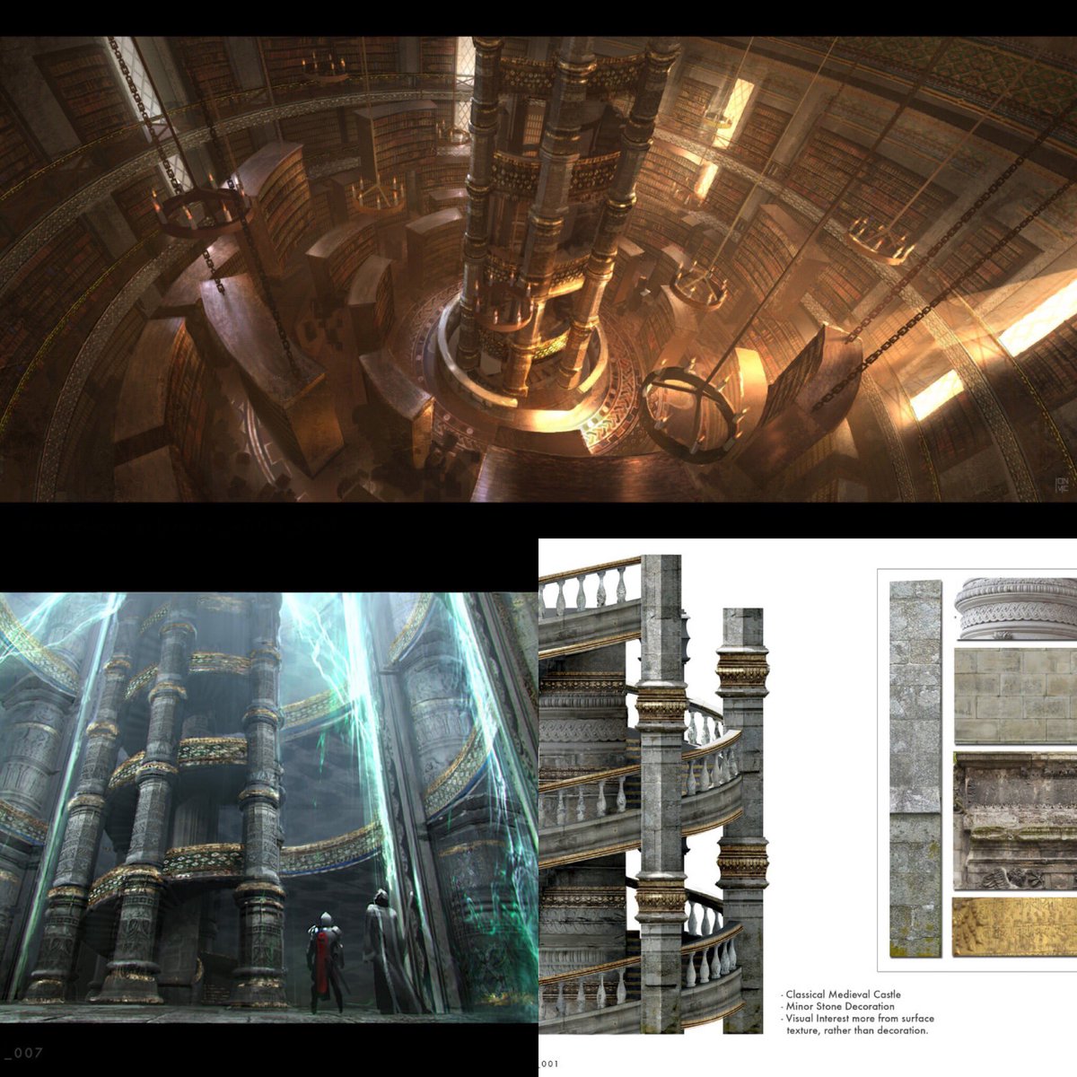 JonMcCoyArt's tweet photo. New blog post, going into some background of the library I worked on for Warcraft! https://t.co/t9QRxwhxBs #conceptart #Warcraft #legendaryfilms #karazhan https://t.co/XemohBPeUi