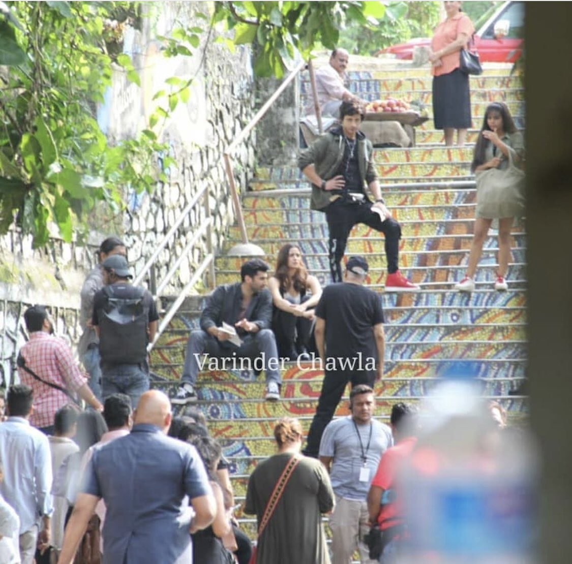 ARKfanatics's tweet photo. [New] Aditya Roy Kapur and @aliaa08 clicked on #Sadak2 set today with Director @MaheshNBhatt https://t.co/PEBCyHu0Oe