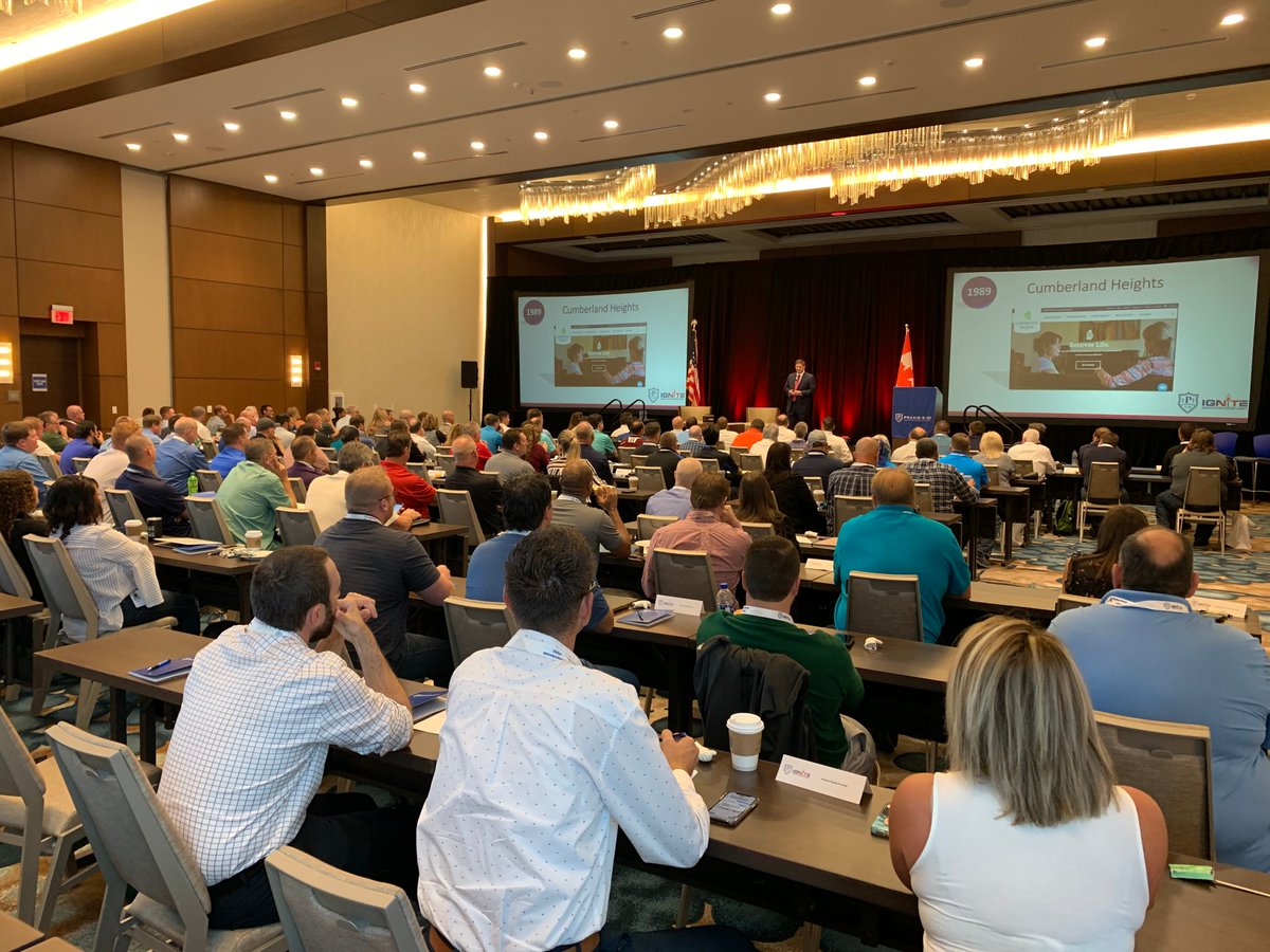 The annual Ignite 2019 conference is underway! More than 190 success-focused HVAC contracting professionals have come to Sarasota, FL to learn and grow. The theme this year is “Go For It” &amp; Jimmy Hiller kicked off the day! Everyone here is excited for a fun &amp; educational 2 days!
