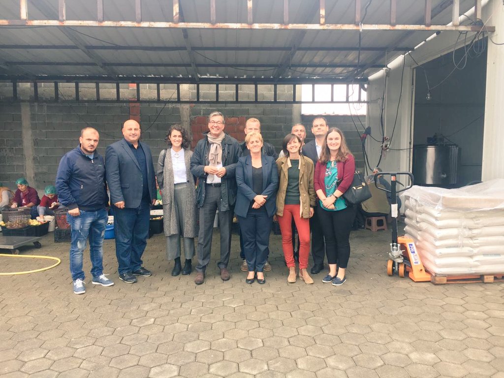 GermanAmbKOS's tweet image. So impressed visiting #Krusha cooperative together with @giz_gmbh. Happy we could say 🇩🇪 now brings almost €100.000 to get things up &amp;amp; running after the terrible fire.  Will remain engaged for this project meaning so much more: A tale of rebirth and the strength of Kosovar women