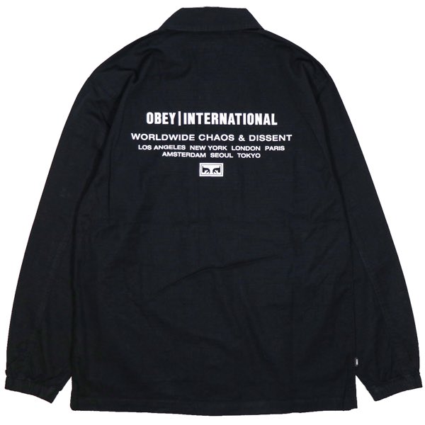 Feelin_osaka's tweet photo. 【OBEY】EXPIRE BDU JACKET (BLACK) Mサイズ
https://t.co/UlqxfoRrkD
リップストップ生地を用いたミリタリーテイスト溢れるBDUジャケット。
バックにプリント、フロント胸ポケットにワッペン。
薄手で気軽に羽織れる1枚。
#obey #obeyclothing #オベイ #jacket #bdujacket #streetwear #streetstyle https://t.co/cM2twwTrjt