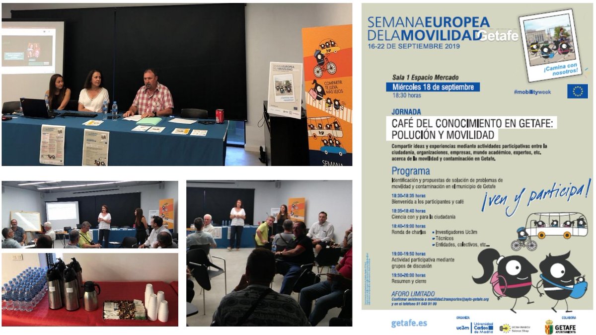 NuriaBautista7's tweet photo. Great insights from the Knowledge café about pollution and mobility in Getafe @inaecuuc3m @ss_uc3m_inaecu @SciShops_eu #Getafe #mobilityweek #SciShop https://t.co/gTdufLkWy2