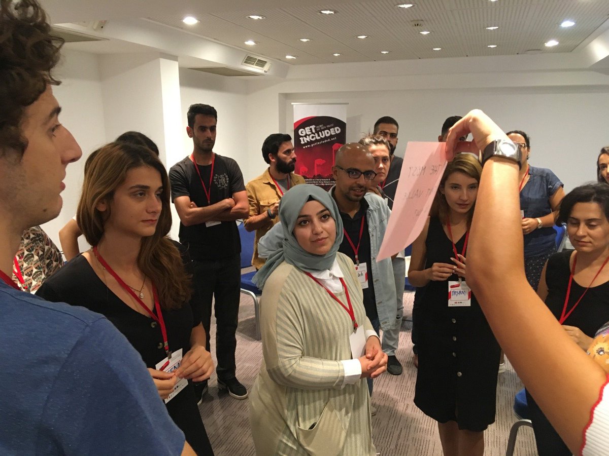 Get_Included's tweet photo. Here we go!We have just started the staff training "Using of Gamification Methods and Tools for Entrepreneurship Education of Young Refugees and Migrants" organized within the Get Included KA2 Strategic Partnership Project with participants from Jordan, Greece, Spain &amp; Turkey. https://t.co/4wIReYjNQc