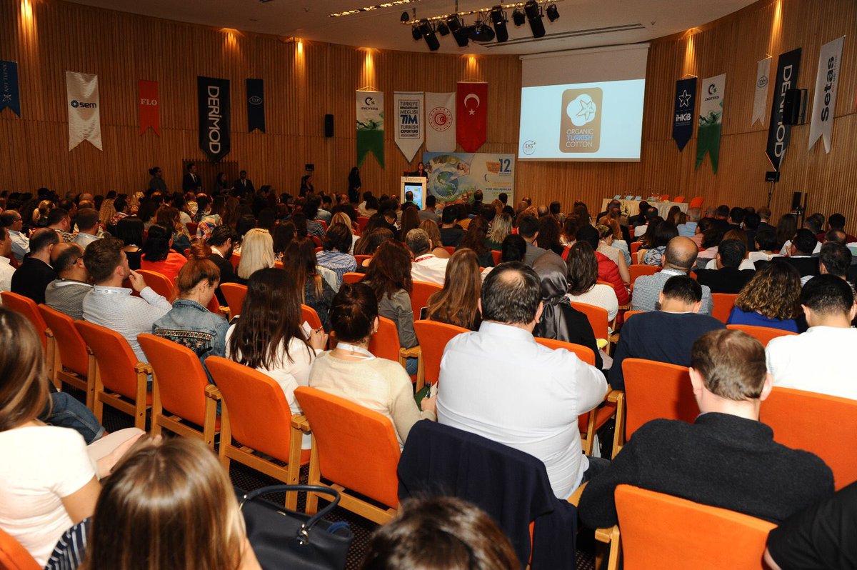 TİM Başkanımız <a href="/ismail_gulle/">İsmail Gülle</a>, Başkanımız <a href="/aoksuz/">Ahmet Öksüz</a>, İHKİB Başkanı <a href="/GultepeMustafa/">Mustafa Gültepe</a> ve <a href="/EkoteksLab/">Ekoteks Laboratuvar ve Gözetim Hizmetleri A.Ş.</a> Yönetim Kurulu Başkanı Nilgün Özdemir, bu yıl EKOTEKS tarafından 12.’si düzenlenen Uluslararası Tekstil Sempozyumuna katılarak açılış konuşmalarını gerçekleştirdiler.