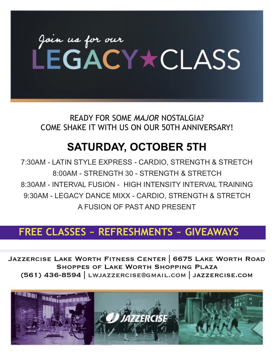 LWJazzercise's tweet photo. Our 50th Year Celebration - https://t.co/stEuSjupa5 https://t.co/iabFGdXkfe