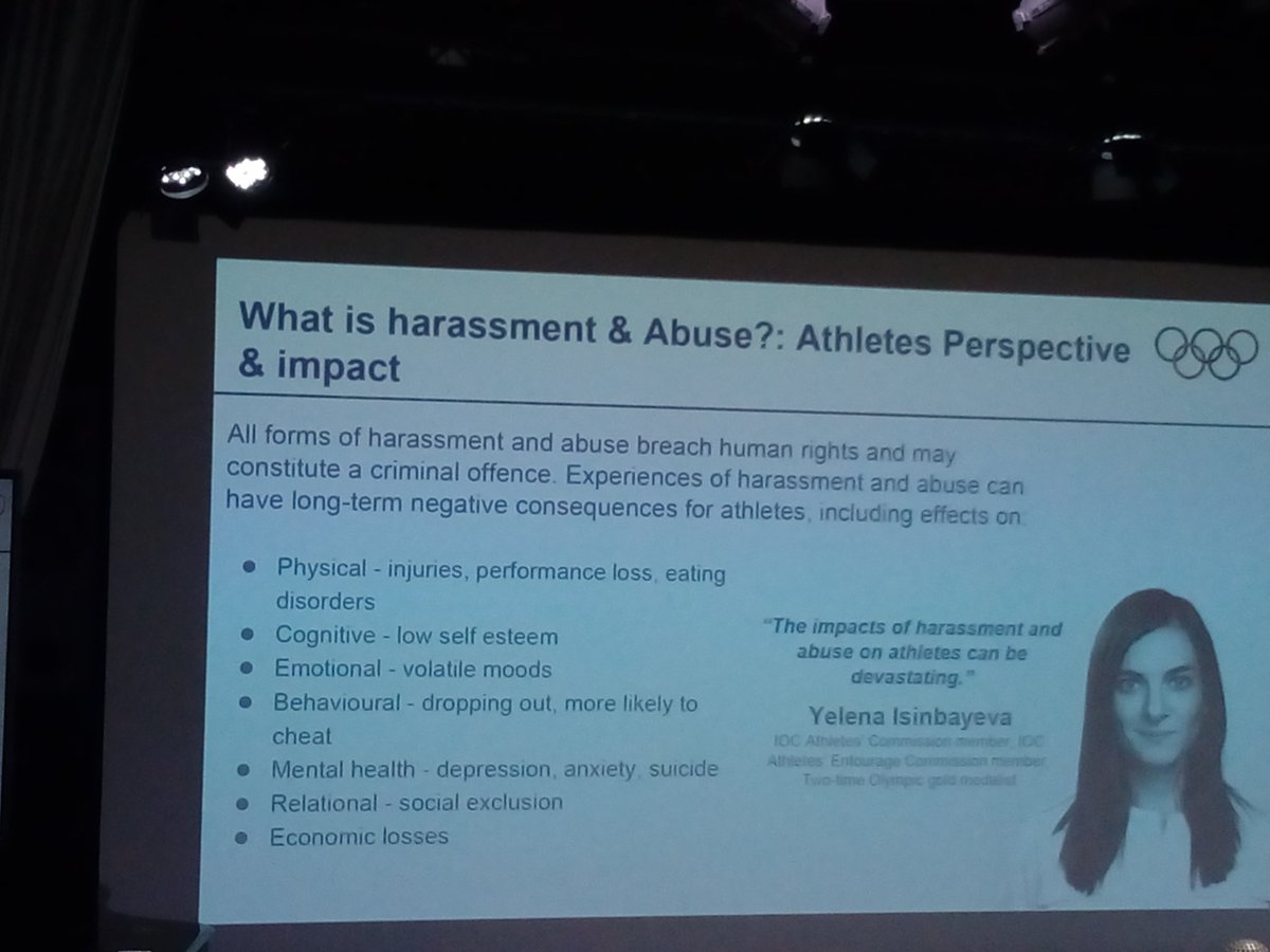 sportireland's tweet photo. Susan Greinig (International Olympic Committee) speaking today about the "Protection of Young Athletes & Safeguarding Children's Rights in Sport" at the "Safeguarding Children in Sport" conference #EuropeanWeekofSport #BeActive #safeguarding #EU2019FI #SportsConf https://t.co/q0eCBSVfBJ