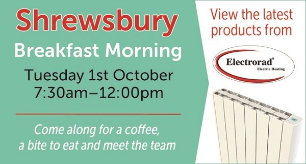 BEW_ELECTRICAL's tweet image. Next Tuesday @BEW_ELECTRICAL #Shrewsbury branch are hosting a Breakfast Morning where @electrorad will be demonstrating their new product range - so join us for a bite to eat at 24 Longden Coleham, Shrewsbury SY3 7DB from 7.30am-12noon  #electricians #FreeBreakfast #FreeCoffee