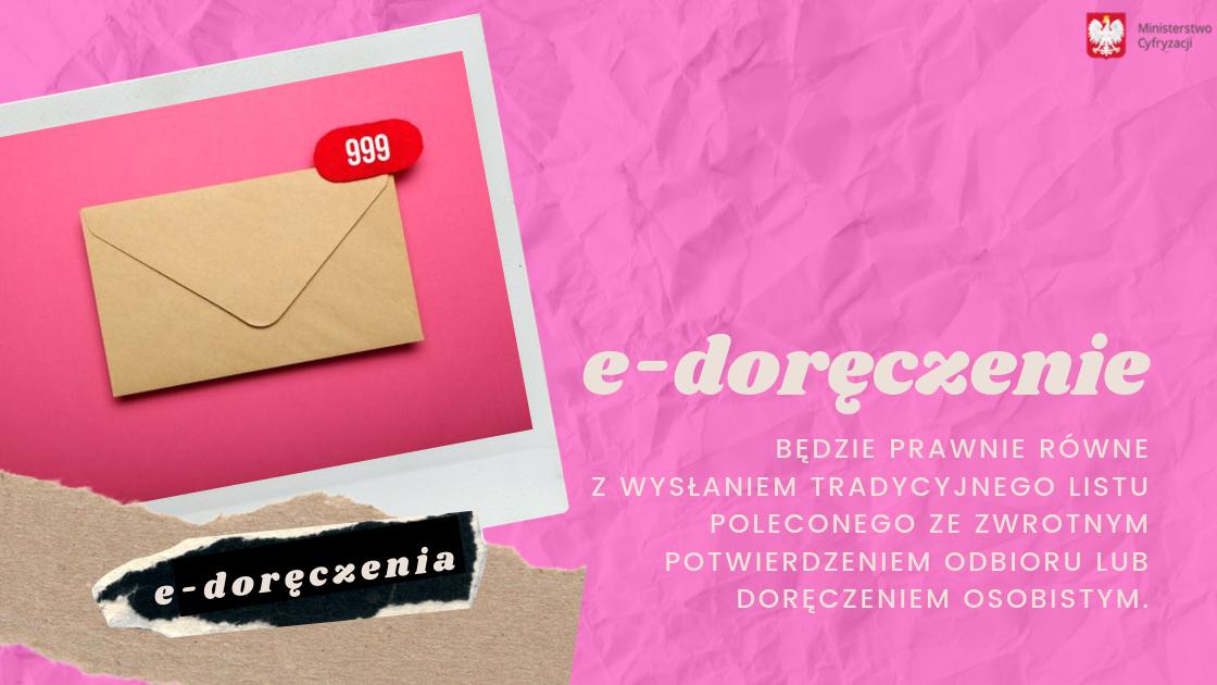CYFRA_GOV_PL's tweet photo. Usługa #edoręczenia będzie prawnie równa z wysłaniem tradycyjnego listu poleconego ze zwrotnym potwierdzeniem odbioru lub doręczeniem osobistym.
https://t.co/H5gq7BBCBk https://t.co/R0ffrgFNy3