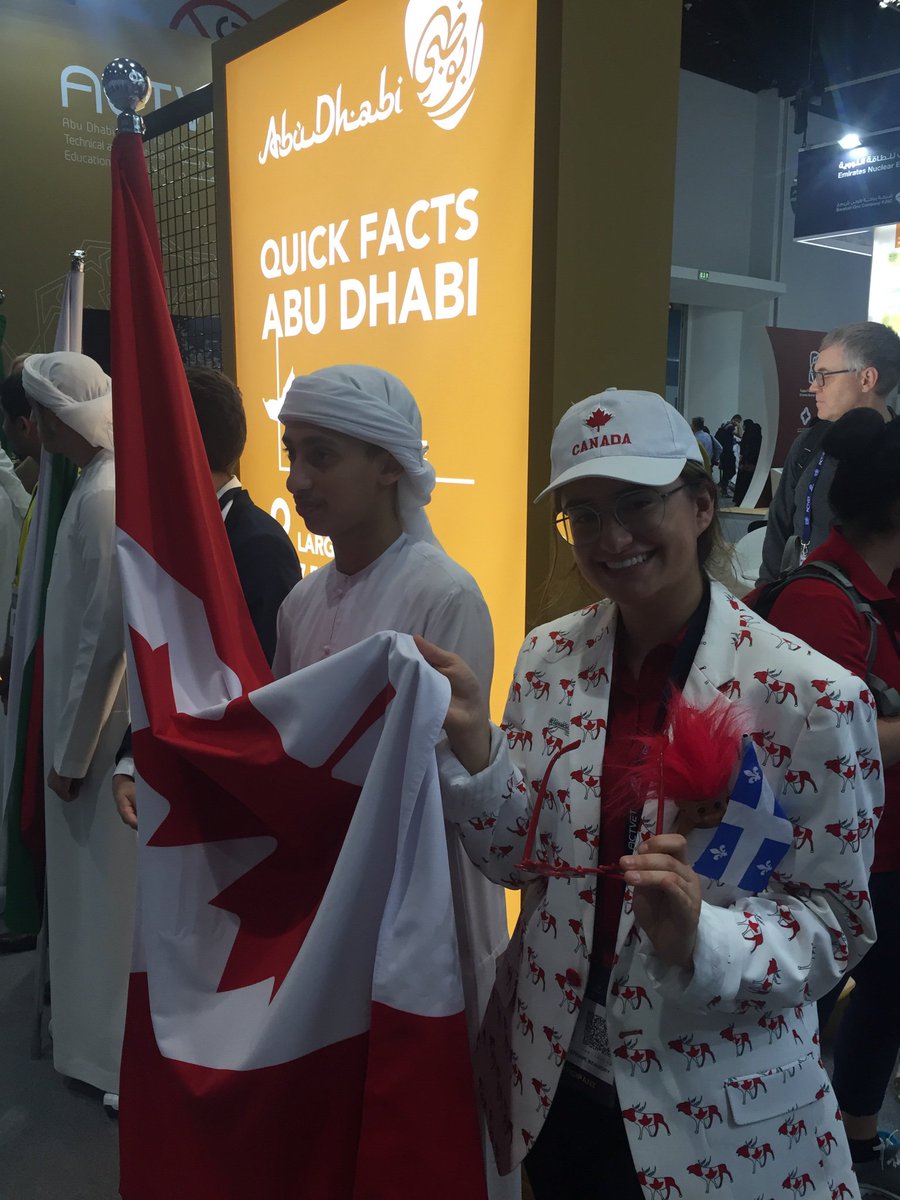 georgiaclark38's tweet photo. MILSET Expo- Science International kicked off today in Abu Dhabi.49 of Canada’s top high school scientists launched their projects to our Abu Dhabi community.Get down to ADNEC to learn and support our clever delegation.#ysc-sac #choosescience #cwsf_espc #canadainUAE https://t.co/zRkbziEYed