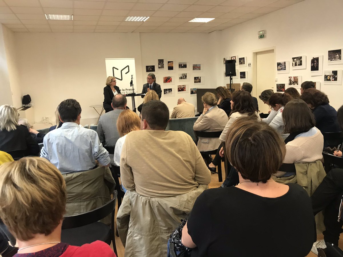thomas_azan's tweet photo. Le @PressStrasbourg accueille @JeanROTTNER @regiongrandest. « La première mutation de la Région est d’abord interne. » https://t.co/IIaTwZRr1R
