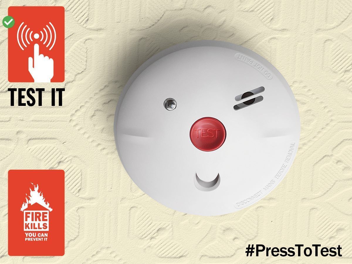 ElecSafetyFirst's tweet image. If you have a spare couple of minutes today, take the time to test your smoke alarms. #TestItTuesday