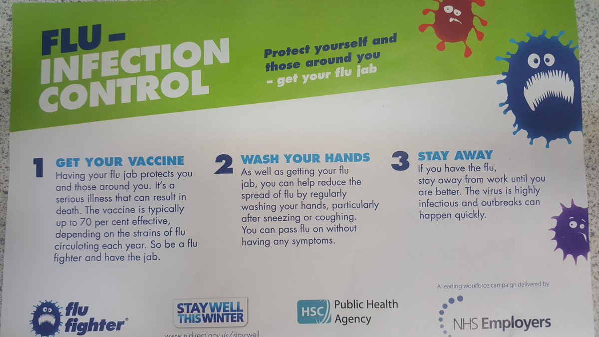 Flu season is approaching. #Peervaccination available @NIAS999. Details for #Flu vaccine clinics announced shortly.