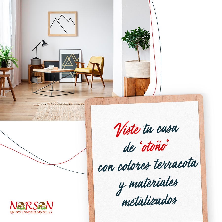narsaninmob's tweet photo. #NarsanTips 💡.

¿Quieres algún truco para darle a tu #vivienda🏡 un toque otoñal?  👇
✅Colores terracota, tejidos como el terciopelo y materiales metalizados para los elementos decorativos. 

Y ahora, ¡viste tu #casa de otoño! >> https://t.co/xbIcDDGKol  
#tipsdeco #inspiración https://t.co/szUGb4ULJ6