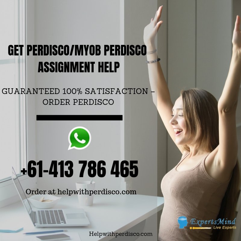 ExpertsMindInc's tweet image. Are you searching for best PERDISCO Practice Sets Help service then Helpwithperdisco is the perfect place for you. Please Visit - 

helpwithperdisco.com

#PERDISCOAssignmentHelp #PERDISCOPracticeSetsHelp #HelpwithPerdisco #Perdisco #MYOBAssignmentHelp #PerdiscoSolutions