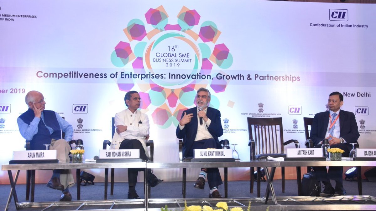 Confederation of Indian Industry (@followcii) on Twitter photo The world has created a new business model that values global value change. ~ Sunil Kant Munjal, Past President, CII & Chairman, Hero Enterprise at #CIISMESummit2019 <a href="/minmsme/">Ministry of MSME</a> The world has created a new business model that values global value change. ~ Sunil Kant Munjal, Past President, CII & Chairman, Hero Enterprise at #CIISMESummit2019 <a href="/minmsme/">Ministry of MSME</a>