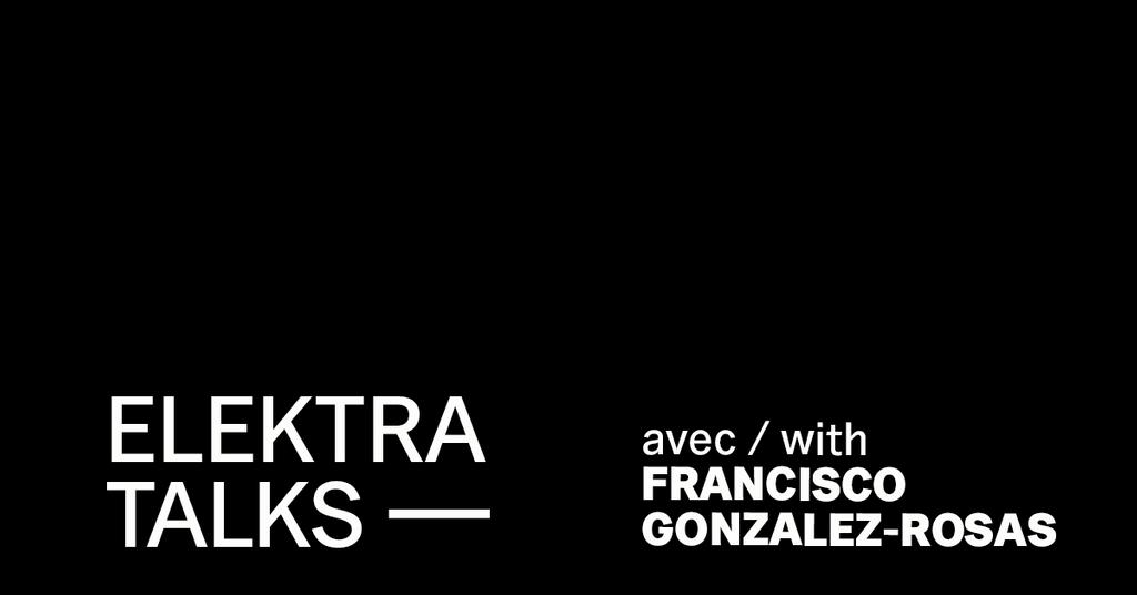 elektramontreal's tweet image. ⚡️ Venez rencontrer Francisco Gonzalez-Rosas le 26/09 pour en découvrir plus sur sa pratique artistique et la création de son oeuvre "Techniques of the Narcissist" acutellement présentée à la Galerie ELEKTRA jusqu'au 05/10. 👉 bit.ly/2msLpSI
#videoinstallation #videoart