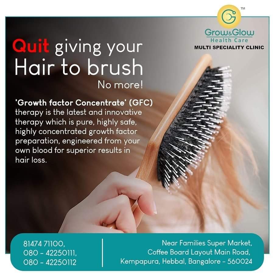 Growth Factor Concentrate GFC Therapy For Hair Bangalore
