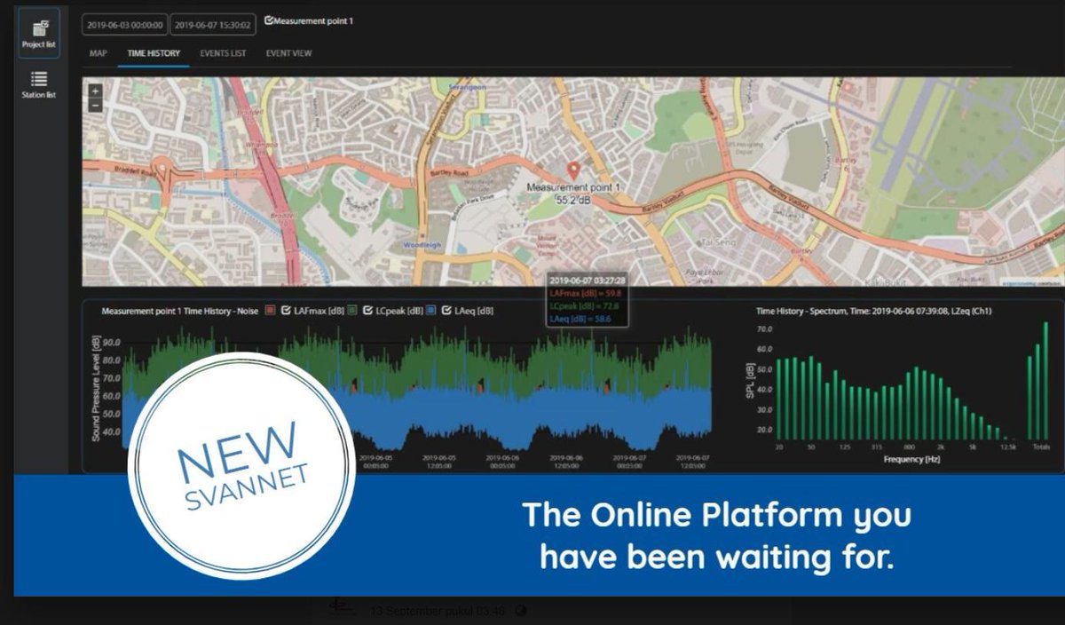 HASEnvironment1's tweet image. SvanNET 3.0 Cloud Monitoring Service

Versi terbaru SvanNET memiliki display yang responsif dan dapat digunakan pada ponsel dan tablet.

#hasenvironmental #svantek #svannet #alatmonitoringgetaran #alatmonitoringkebisingan