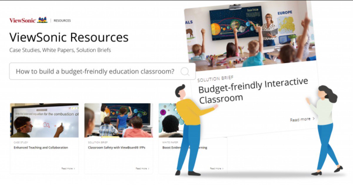 myviewboard's tweet photo. ๐ Got a question on how to build an engaging classroom? Discover case studies, whitepapers, and solution briefs, all in one place! Visit the new ViewSonic Resources today ๐ https://t.co/BQtlJMAXBV
#CaseStudies #Whitepapers #SolutionBriefs #ViewSonicResources https://t.co/16vY44i25f