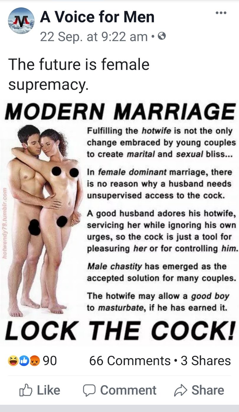 TakedownMRAs on X: Mens Rights Activists think cuckold porn is evidence  of female supremacy. t.copkomUOoHrX  X