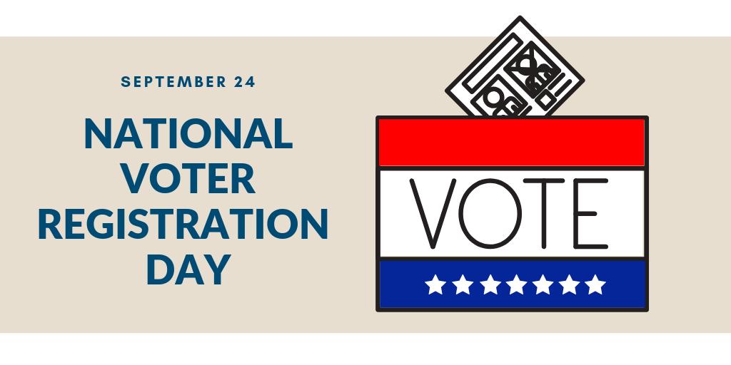 Today, make time to register to vote. 🗳 The last day to register to vote in the Nov. 5  election is Oct. 7. Get info on how to register, update your address, find poll locations and more important election information.  #NationalVoterRegistrationDay
roundrockisd.org/vote/