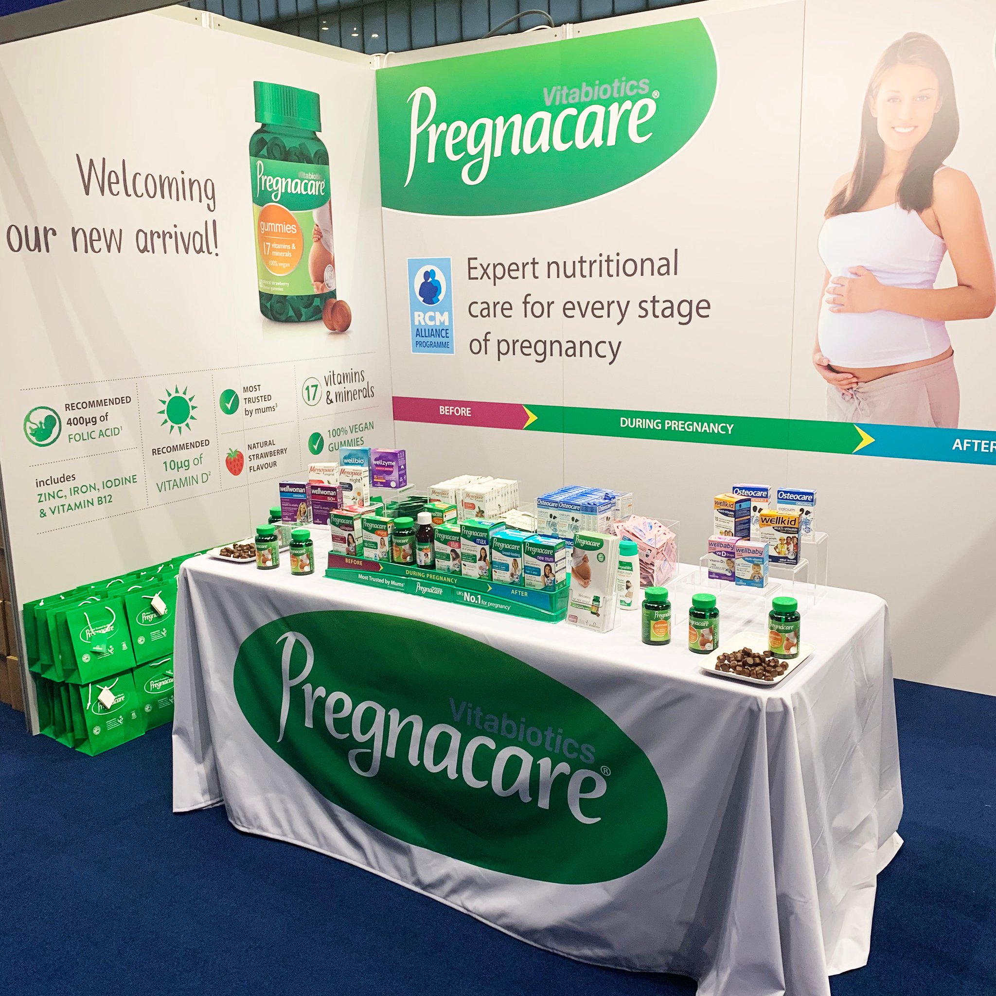 Vitabiotics Delighted To Be Showcasing Our New Pregnacaregummies At The Rcmconf19 Midwivesrcm